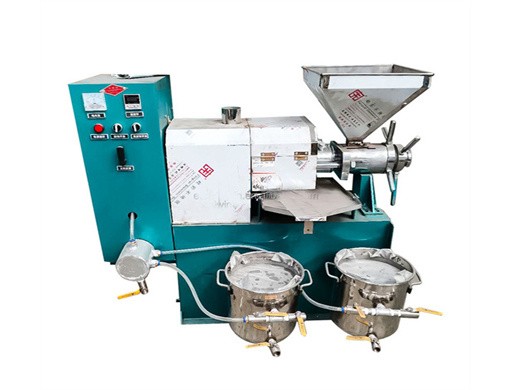 Máquina prensadora de aceite de linaza con producción de sistema de enfriamiento