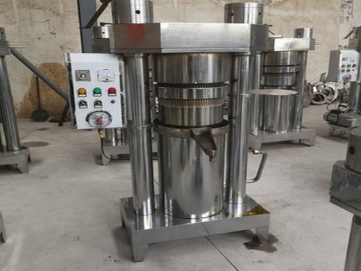 prensa de aceite caliente frío ampliamente utilizada
