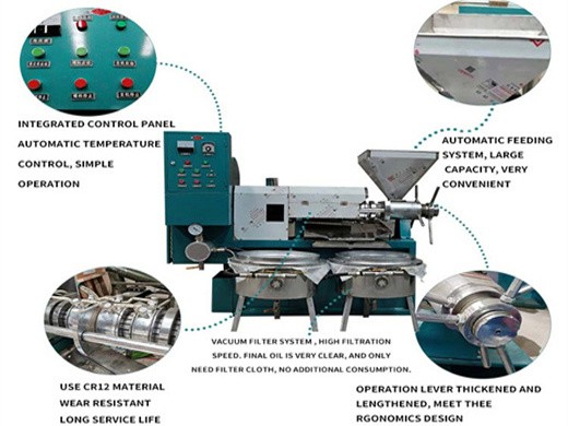 Maquinaria de prensa de aceite grande de Pakistán de 100 kg/h