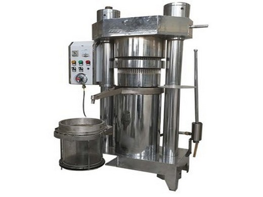Expulsor de extracción de prensa de aceite de semilla hidráulica automática