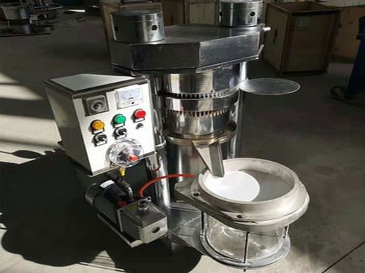 máquina de prensado de aceite de semilla de sésamo