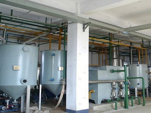 prensa aceite de semilla de algodón puro con línea de producción de unidades grandes