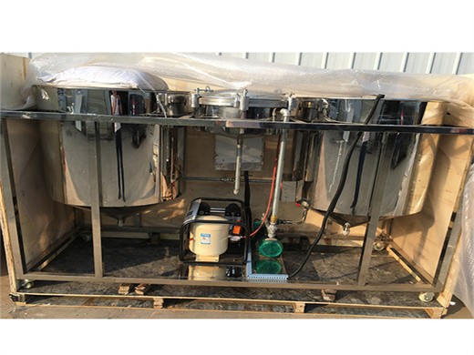 Máquina de refinación de aceite de semilla de algodón de tecnología líder en China
