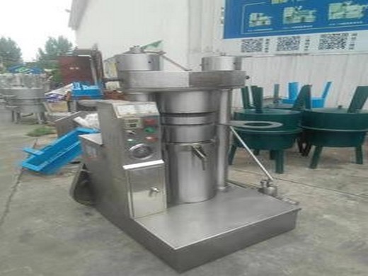 Máquina de aceites de prensa en frío/equipo de procesamiento de aceite de cocina